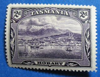 1899 Tasmania Australia 2d Scott 88 S.  G.  231  Cs16672 photo