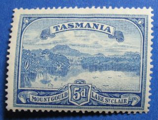 1900 Tasmania Australia 5d Scott 92 S.  G.  235 Cs16683 photo