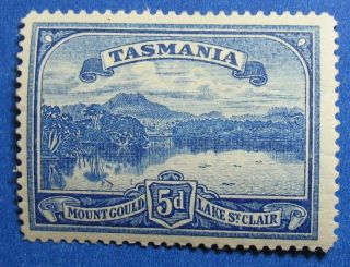 1900 Tasmania Australia 5d Scott 92 S.  G.  235 Cs16684 photo