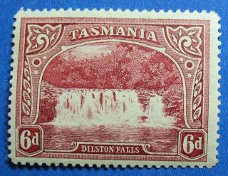 1900 Tasmania Australia 6d Scott 93 S.  G.  236 Cs16685 photo