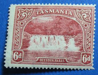 1900 Tasmania Australia 6d Scott 93 S.  G.  236 Cs16686 photo