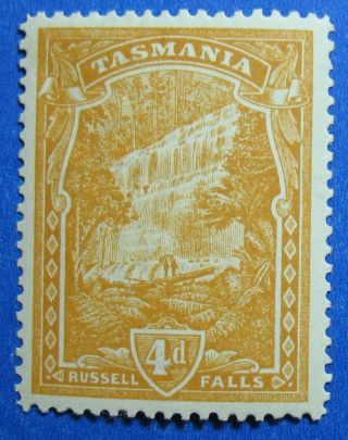 1909 Tasmania Australia 4d Scott 106 S.  G.  247b Cs16696 photo