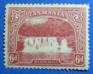 1910 Tasmania Australia 6d Scott 116 S.  G.  254 Cs16700 photo