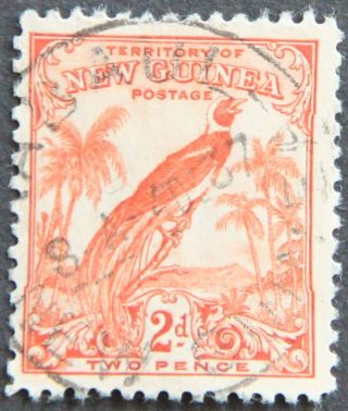 Guinea 1932 - 4 Bird Of Paradise 2d No Date Vfu Scott 33 Sg 170 Postmark 4de37 photo