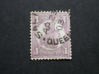 Queensland 1903 1/ - With Saltern Postmark photo