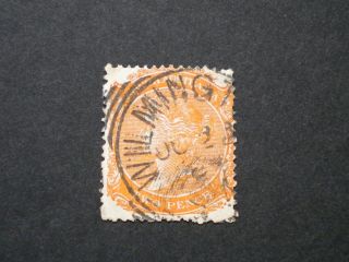 South Australia 1892 2d With Wilmington Postmark photo