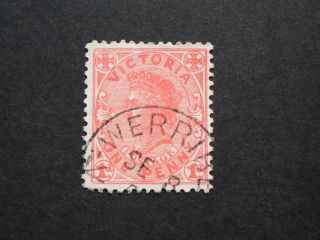 Victoria 1905 1d With Werribee Postmark photo