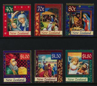 Zealand 1532 - 7 Christmas,  Art photo