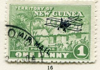 Guinea 1931 1 Dgreen Airmail Overprint Fine photo