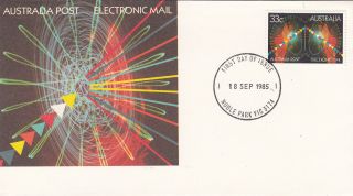 (21406) Fdc Australia - Electronic Mail - 18 September 1985 photo