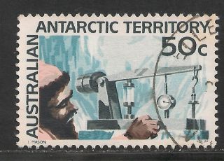 Australian Antarctic Territory L17 Vf 1966 - 50c Ice Compression Tests photo