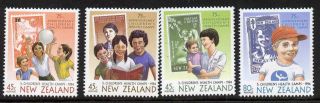 Zealand B145 - 8 Stamp On Stamp,  Sports photo