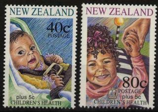 Zealand B151 - 2 Children,  Health photo