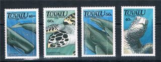Tuvalu 1991 Endangered Marine Life Sg 605 - 8 photo