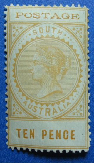 1902 South Australia 10d Scott 126 S.  G.  274  Cs16614 photo