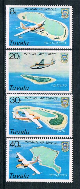 Tuvalu 1979 International Air Service Sg 127/30 photo