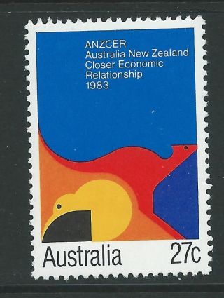 Australia Sg881 1983 Closer Economic Relationship With Zealand photo
