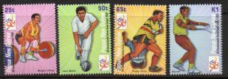 Papua Guinea Sg841/4 1998 16th Commonwealth Games photo