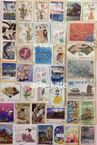 Japan - Kiloware Mixed Commem And Prefectural Stamp 1000++ [m0508] photo