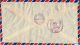 1952 Thailand Registered Commercial Airmail Cover Bangkok To Chicago Il U.  S.  A. Asia photo 1