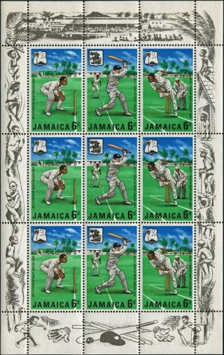 Jamaica 1968 6d Multicoloured Sg267a Cv £3.  75+ F Postage photo