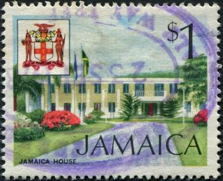 Jamaica 1972 $1 Multicoloured Sg357 Cv £1.  50 F Uh Postage photo