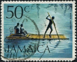 Jamaica 1972 50c Multicoloured Sg356 Cv £0.  40 Vf Uh Postage photo