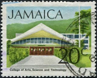 Jamaica 1972 20c Multicoloured Sg354 Cv £0.  15 F Uh Postage photo