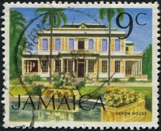 Jamaica 1972 9c Multicoloured Sg351 Cv £0.  10 F Uh Postage photo