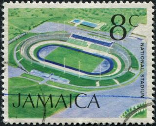 Jamaica 1972 8c Multicoloured Sg350 Cv £0.  10 Vf Uh Postage photo