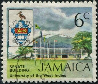Jamaica 1972 6c Multicoloured Sg349 Cv £0.  10 Uh Postage photo