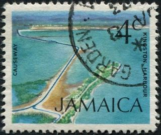 Jamaica 1972 4c Multicoloured Sg347 Cv £0.  10 F Uh Postage photo