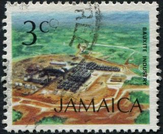 Jamaica 1972 3c Multicoloured Sg346 Cv £0.  10 F Uh Postage photo