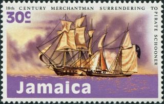 Jamaica 1971 30c Multicoloured Sg334 Cv £1.  75 Vf Mh Postage photo