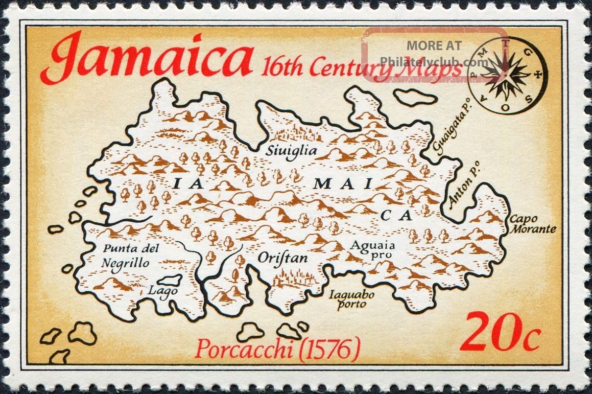 Jamaica 1976 20c Multicoloured Sg412 Cv £0.  45 F Mh Postage Caribbean photo