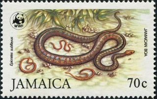 Jamaica 1984 70c Multicoloured Sg609 Cv £8.  00 F Mh Postage photo