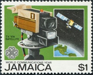 Jamaica 1983 $1 Multicoloured Sg589 Cv £2.  00 F Mh Postage photo