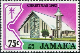 Jamaica 1982 75c Multicoloured Sg572 Cv £2.  00 Mh Postage photo