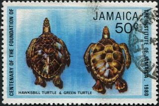 Jamaica 1980 50c Multicoloured Sg496 Cv £0.  85 Uh Postage photo
