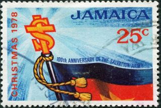 Jamaica 1978 25c Multicoloured Sg458 Cv £0.  30 Vf Uh Postage photo