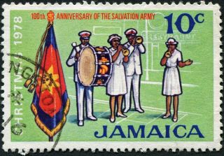 Jamaica 1978 10c Multicoloured Sg456 Cv £0.  10 Vf Uh Postage photo