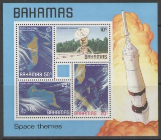 Bahamas Sgms585 1981 Space Exploration photo