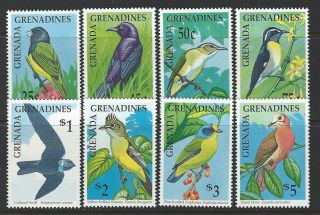 Grenada Grenadines 1988 Sc 954 - 961 Birds photo