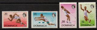 Dominica Sg357/60 1972 Olympic Games photo