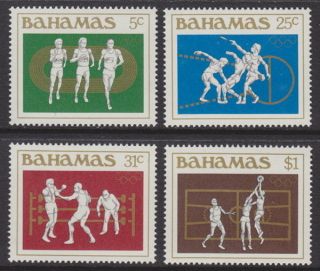Bahamas - 1984 Olympic Games (4v) Um / photo