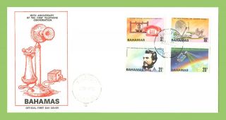 Bahamas 1976 Centenary Of Telephone First Day Cover photo