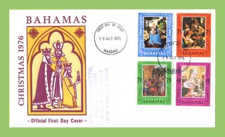Bahamas 1976 Christmas First Day Cover photo
