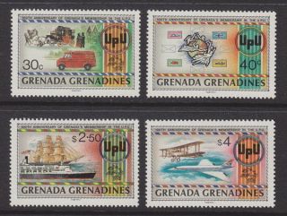 Grenadines Of Grenada - 1982 Centenary Of U.  P.  U.  (4v) Um / photo