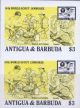 1987 Antigua & Barbuda 16th World Scout Jamboree Australia $3 Imperf Proofs (5) Caribbean photo 5
