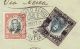 Chile Correo Aereo Testart 40 C On 4 Mai 1927 Flown Cover Valparaiso Backstamp Latin America photo 1